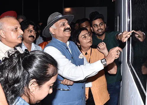 Multimedia Exhibition on the Life and Philosophy of Mahatma Gandhi, Chandigarh 4 2 3